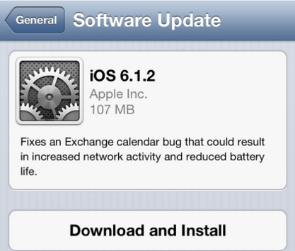 apple released ios 612 to address exchange issues greekiphone