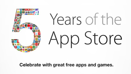 app store celebrates 5 years greekiphone
